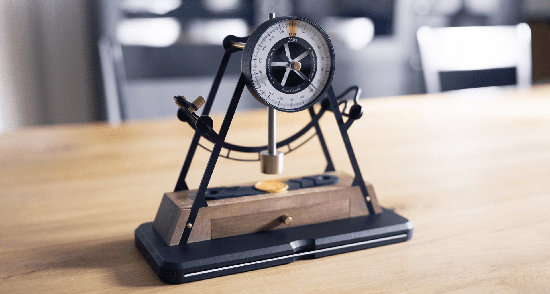 EON eddy current pendulum device — the science behind the Flat-Pack Kit